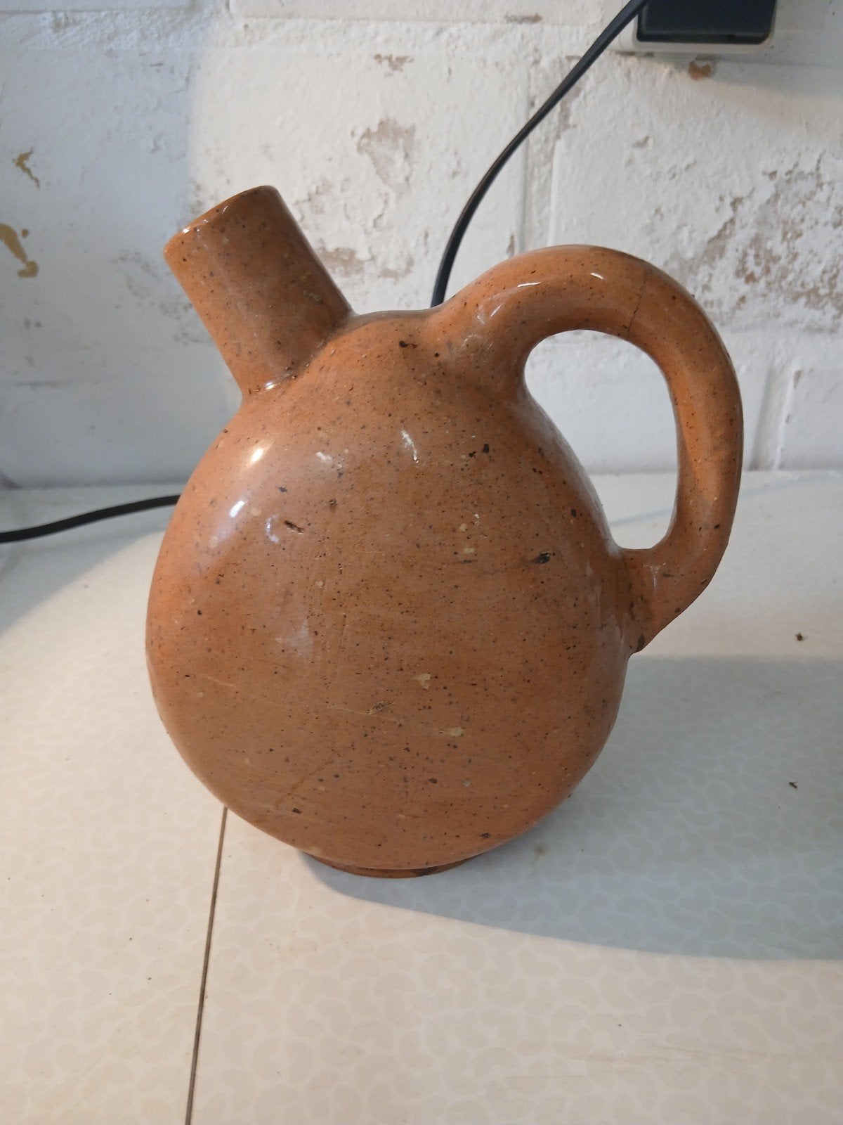 Terra cotta kruikje, Antiquités & Art, Antiquités | Céramique & Poterie, Enlèvement ou Envoi