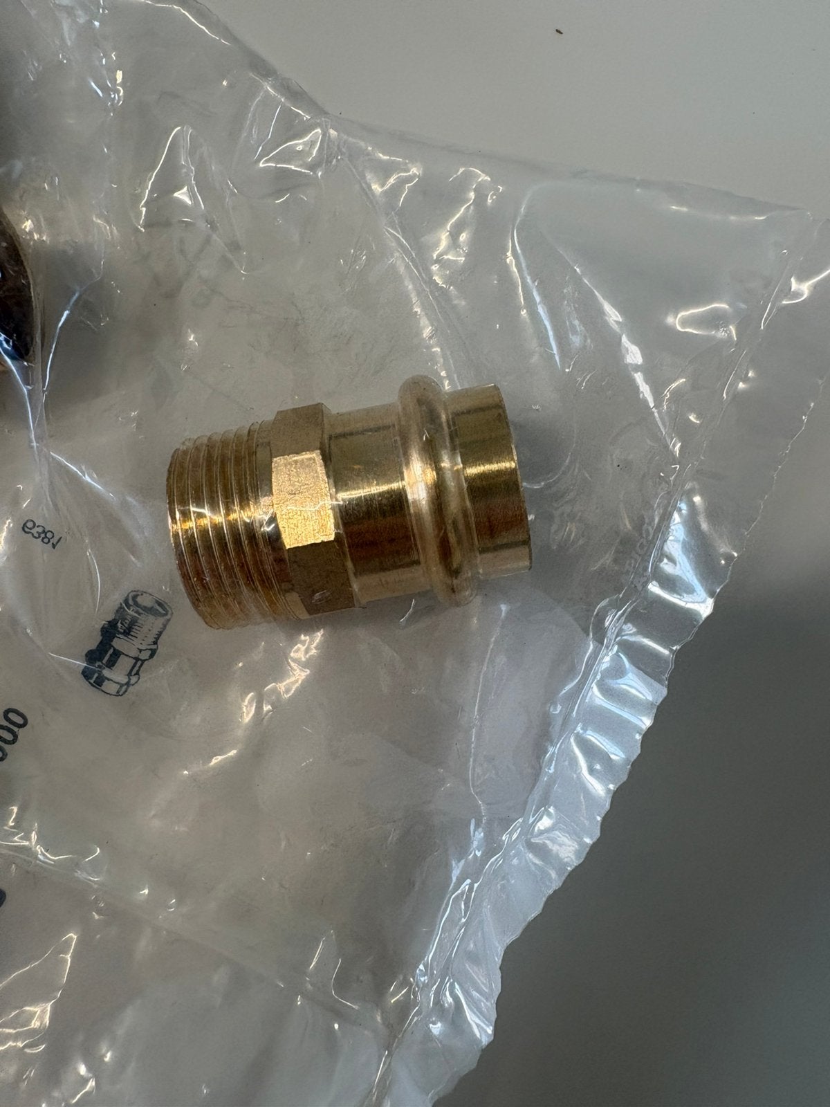 Aquagas koper pers puntstuk 22 3/4m v-bek, Doe-het-zelf en Bouw, Ophalen, Zo goed als nieuw