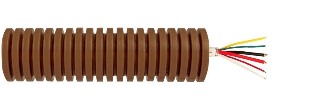 Flexpijp 5/8 + 4x0.22 alarmkabel 16mm (100 meter), Verzenden