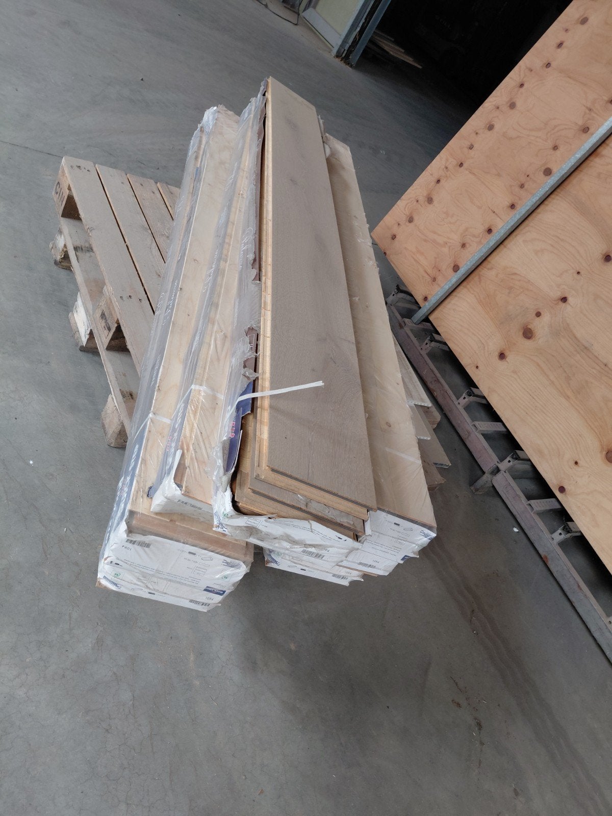 Parketvloer 14.5m², Doe-het-zelf en Bouw, Ophalen, Parket