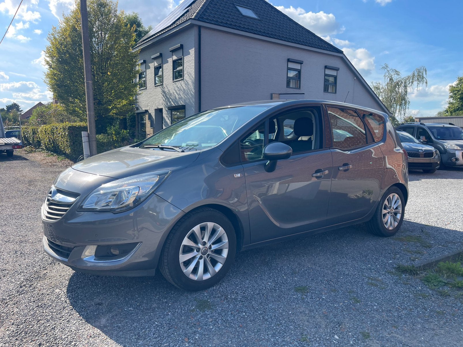 Opel Meriva 1.4i Essence,Airco,Gps,Radar,Cruise,57.000km.!, Argent ou Gris, Achat, Euro 6, Boîte manuelle