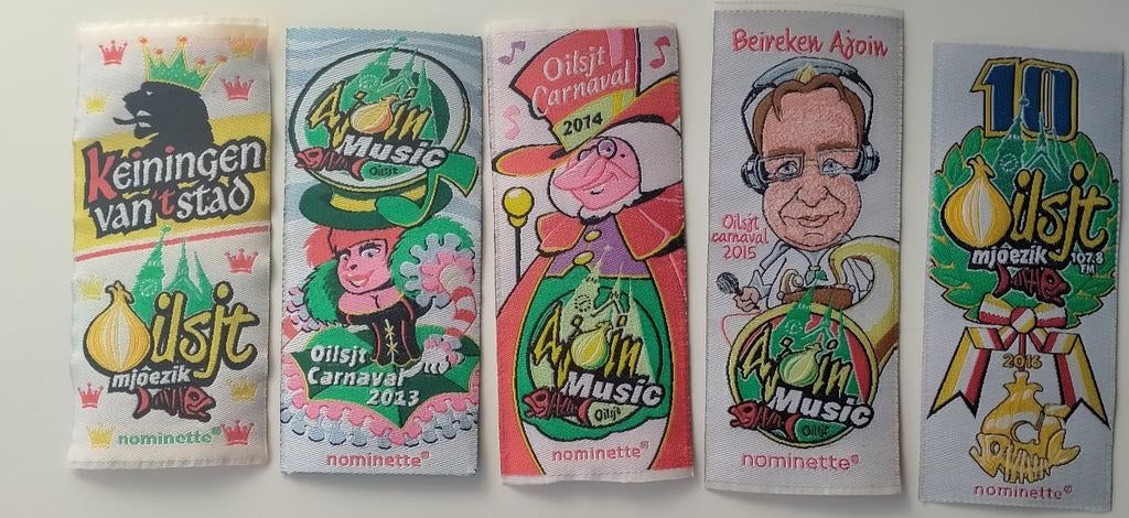 Carnaval Aalst 5 Nominette ajoin muziek, Ophalen