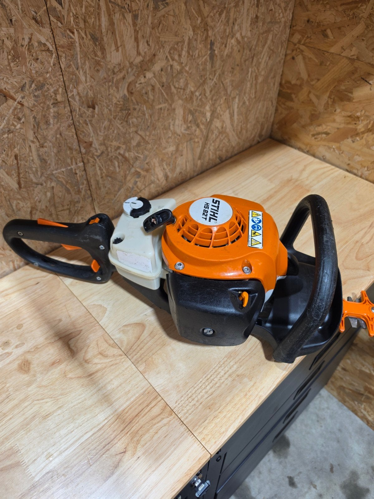 stihl hs 82T heggenschaar, Tuin en Terras, Ophalen, Gebruikt, Benzine, Viking / Stihl