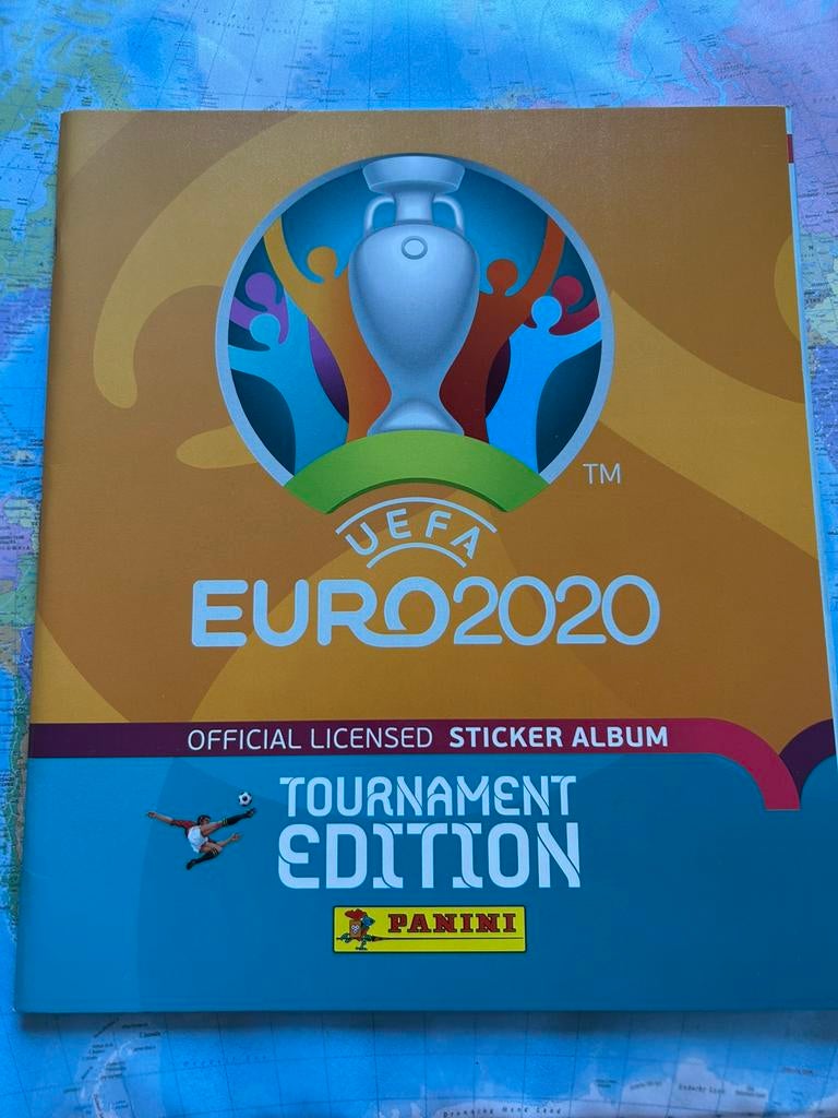 Panini Euro 2020 tournement ‘ Nordic editie’ leeg album, Ophalen of Verzenden, Zo goed als nieuw, Meerdere stickers