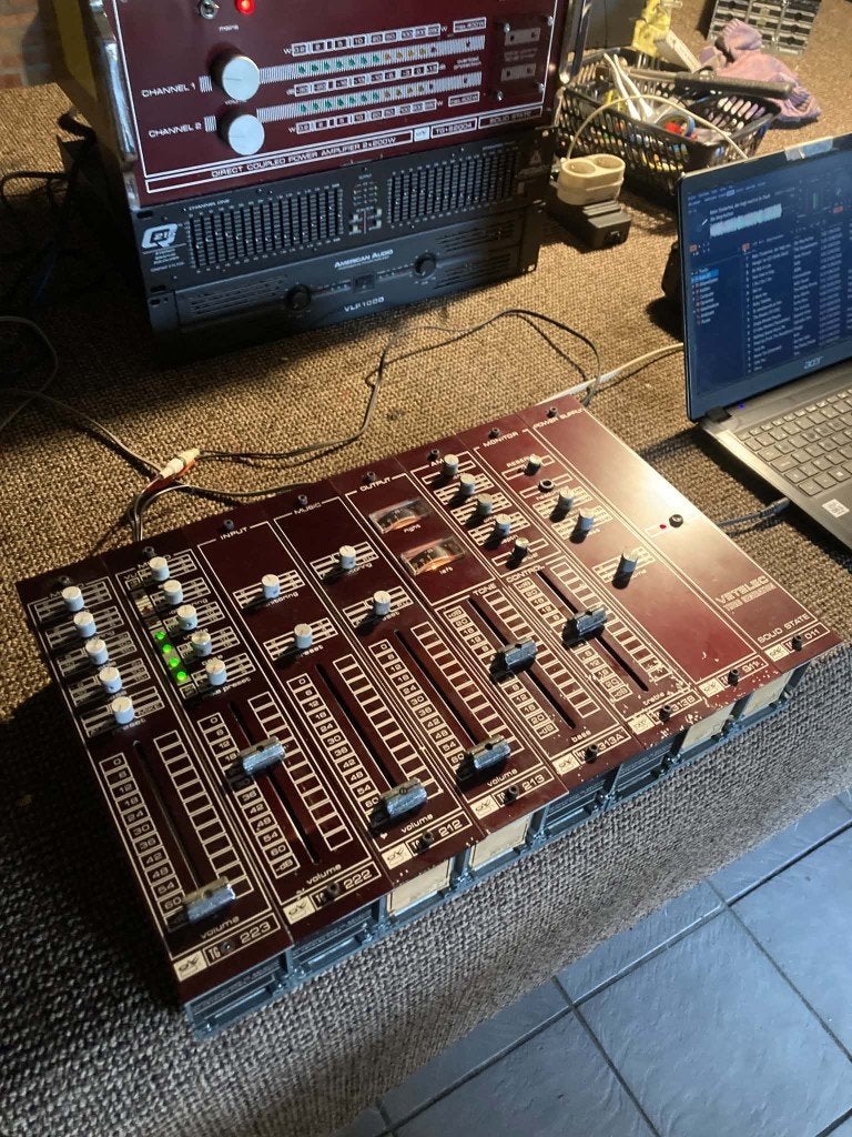 Vetelec mengpaneel vintage legendarish, Muziek en Instrumenten, Ophalen