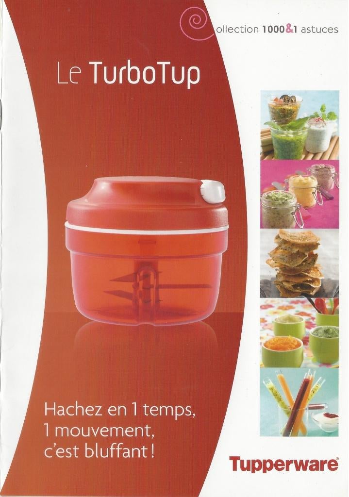 Tupperware™ Livre Recette « TurboTup - TurboChef », Neuf, Tupperware™, Autres types, France