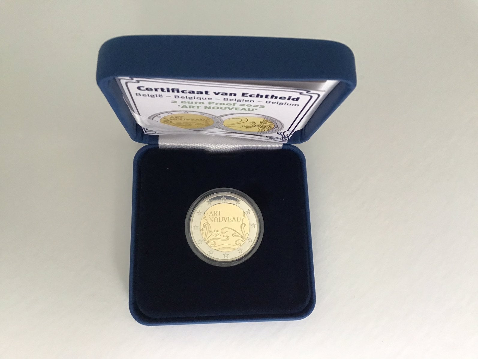 België 2 euro Art Nouveau 2023 Proof, Ophalen of Verzenden