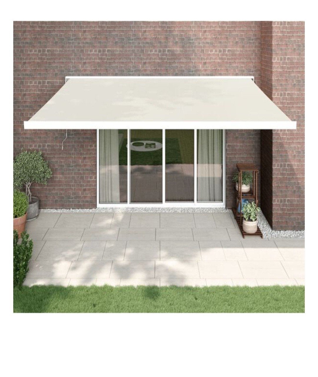 Auvent solaire de 4 m de large et 3 m d'extension... NOUVEAU, Jardin & Terrasse, Voiles d'ombrage, Enlèvement