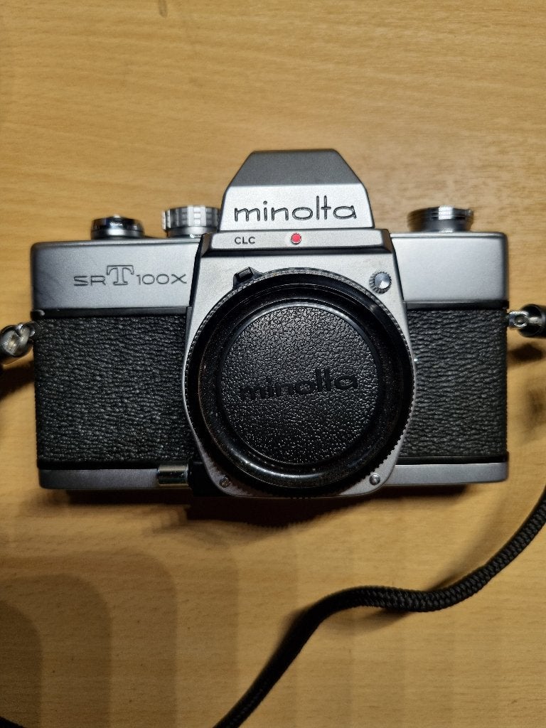 Minolta SRT100X body, Audio, Tv en Foto, Fotocamera's Analoog, Ophalen of Verzenden, Gebruikt, Minolta