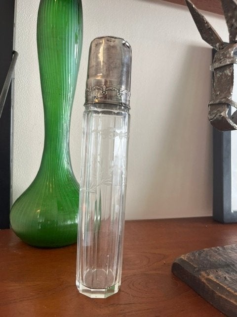 Rare Flacon de parfum avec monture en argent, Enlèvement