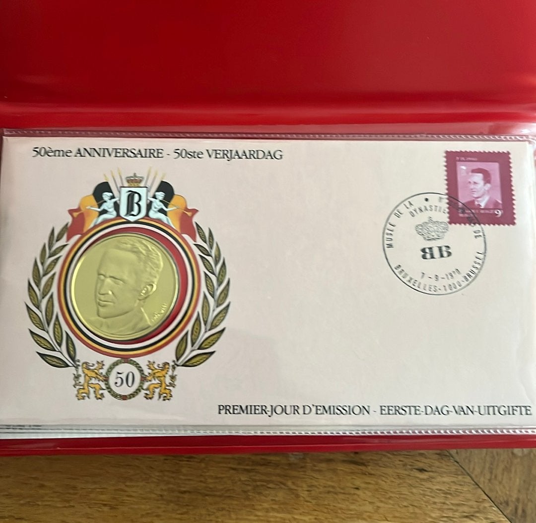 Enveloppe numismatique avec piece argent, Enlèvement ou Envoi, Argent