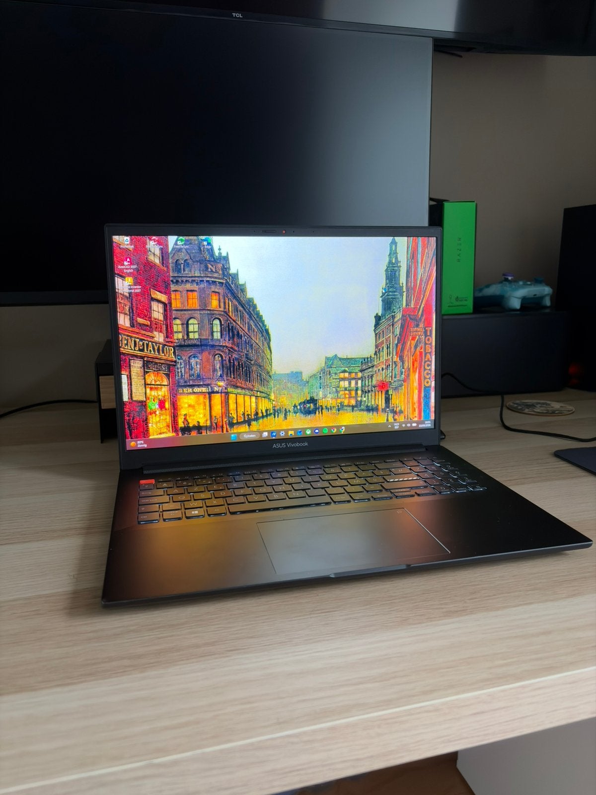 Laptop Asus vivobook x16n7600p OLED 4K, Computers en Software, Ophalen, Zo goed als nieuw, SSD