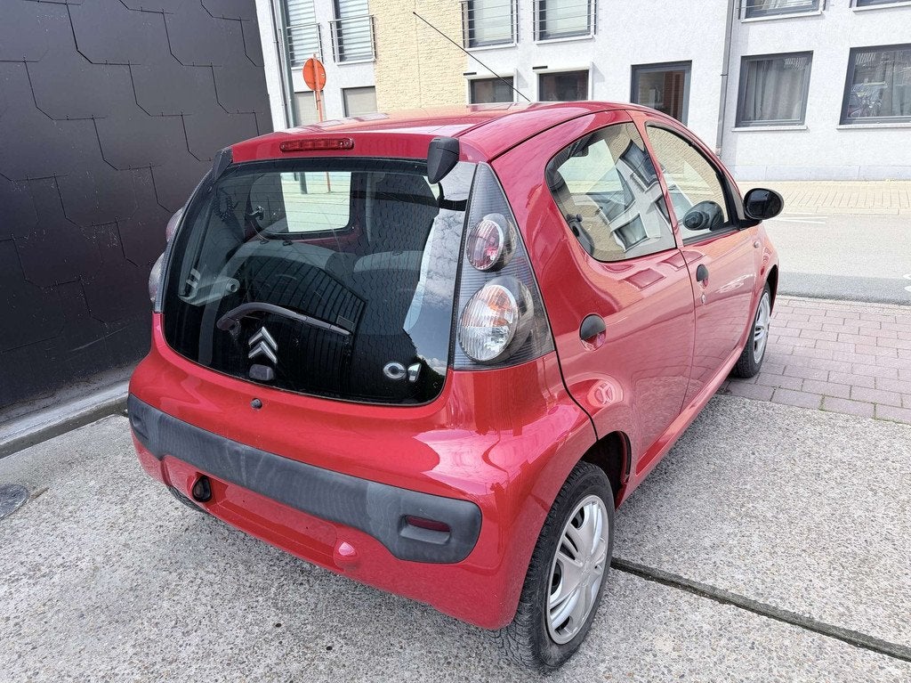 Citroen C1 1.0 I EDITION ATTRACTION, Auto's, Citroën, 4 zetels, Stof, Zwart, Overige kleuren