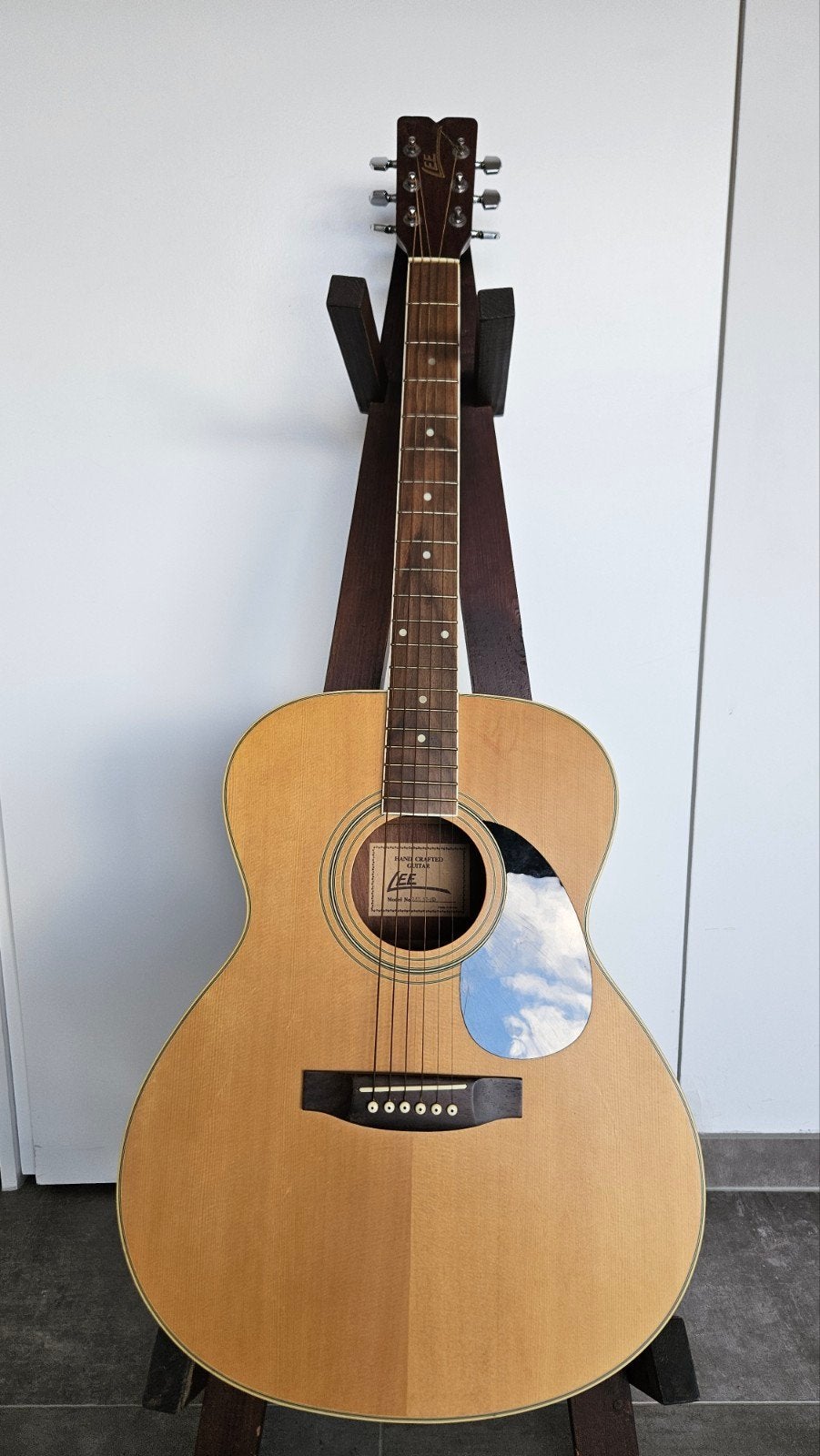 Lee SJ-2D akoestische gitaar - Made in Korea, Ophalen, Zo goed als nieuw, Western- of Steelstringgitaar
