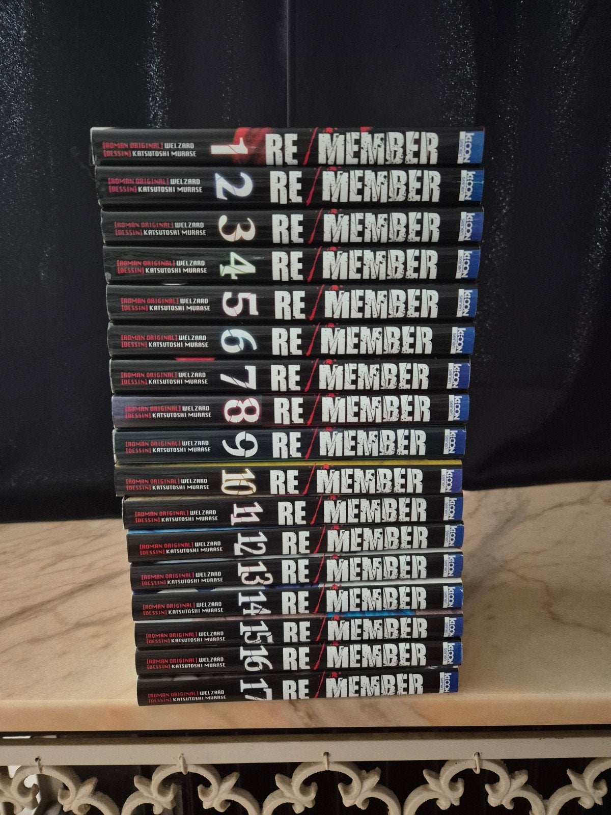 Manga Remember Intégrale 17 tomes, Enlèvement
