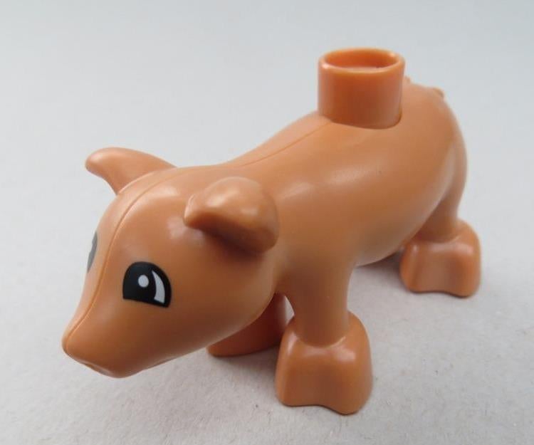 Cochon Lego Duplo, Enlèvement ou Envoi, Utilisé, Briques en vrac, Lego