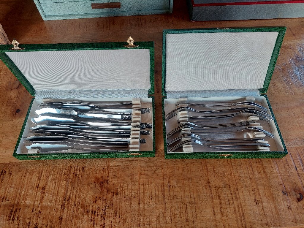 lot : fourchettes, couteaux, cuillères, Enlèvement