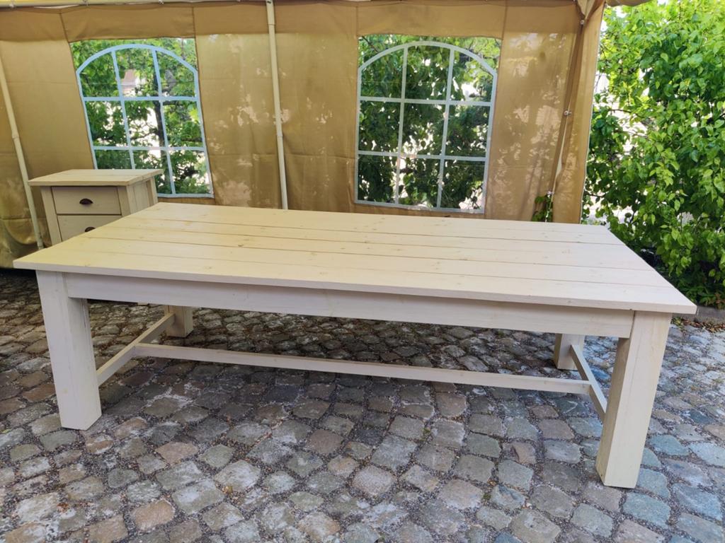 Tafel uit steigerhout., Huis en Inrichting, Tafels | Eettafels, Ophalen