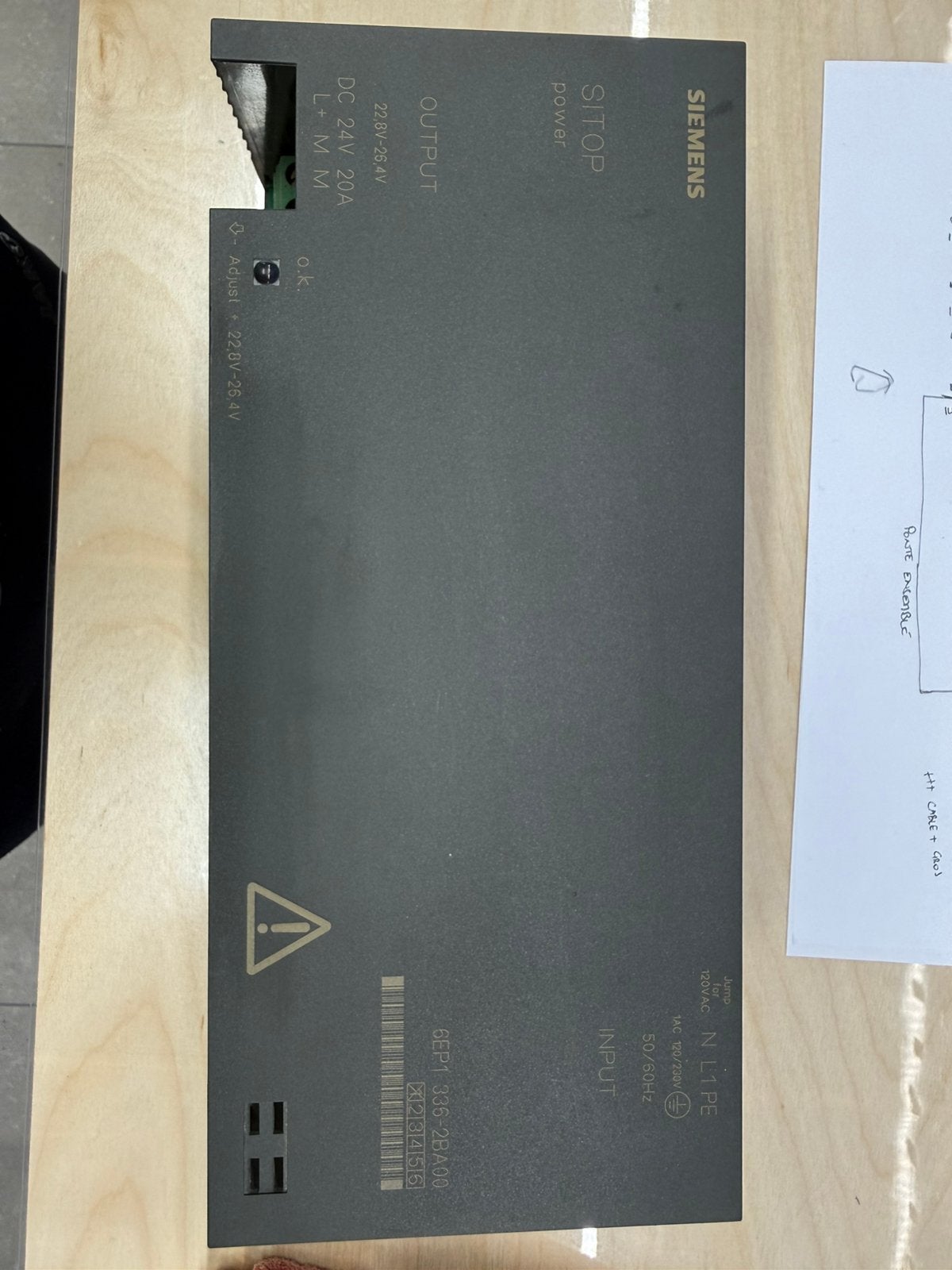 SIEMENS SITOP ref. 6EP1 336-2BA00, Bricolage & Construction, Enlèvement ou Envoi, Comme neuf, Siemens