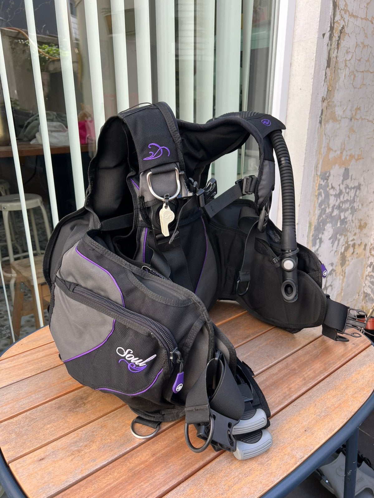 Aqualung soul dames trimvest ML, Watersport en Boten, Ophalen of Verzenden, Gebruikt