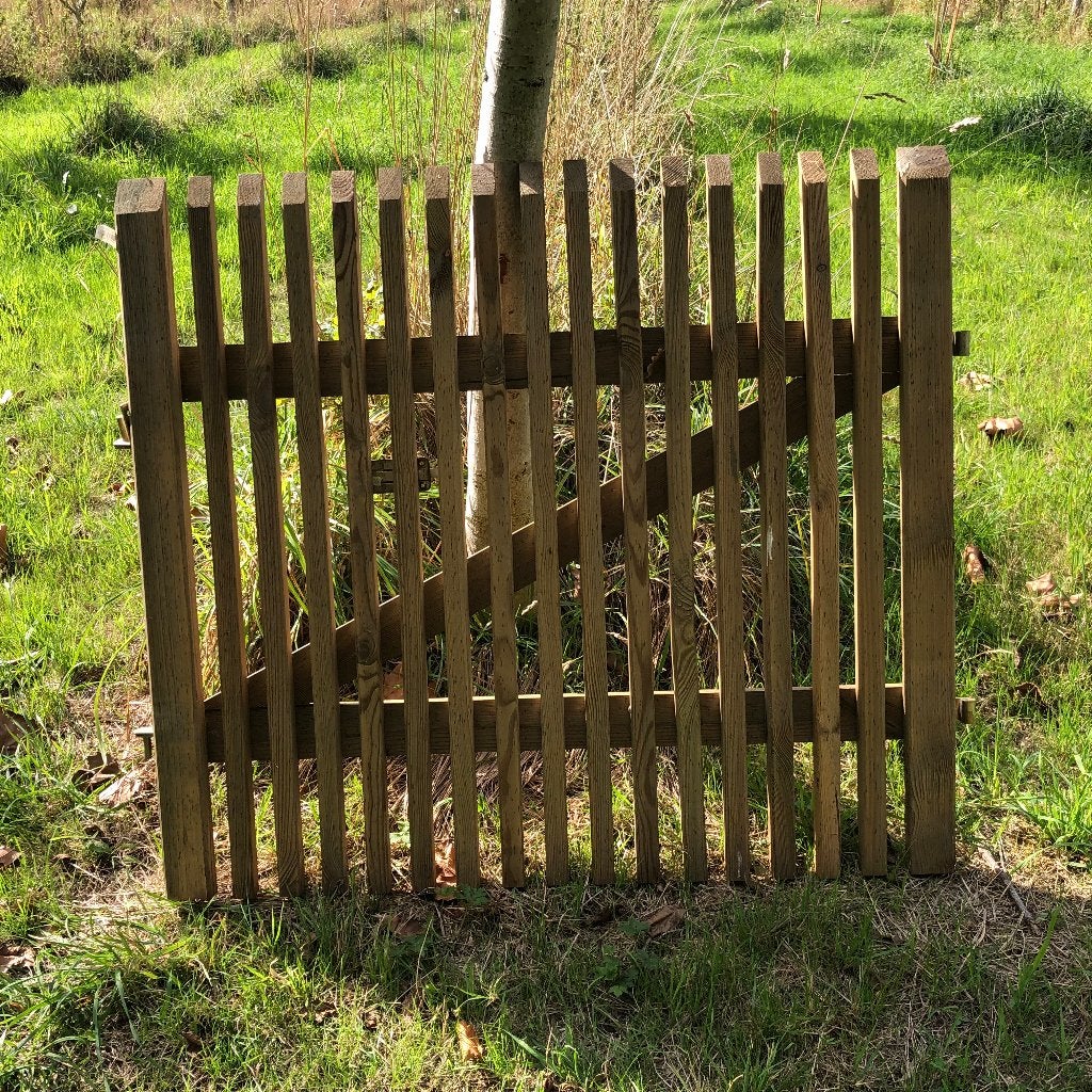 Tuinpoort, Jardin & Terrasse, Portes de jardin, Neuf, 100 à 150 cm, Enlèvement, Bois