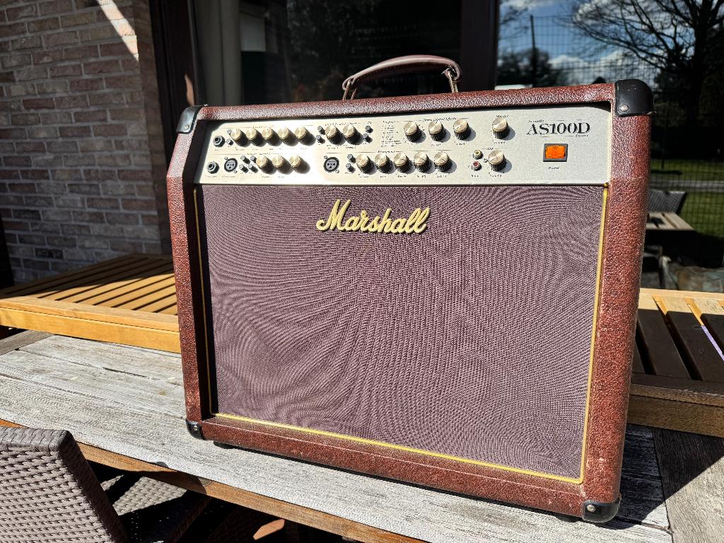 Marshall AS100D - Acoustic guitar amplifier 100W, Ophalen, Gebruikt, Gitaar, 50 tot 100 watt