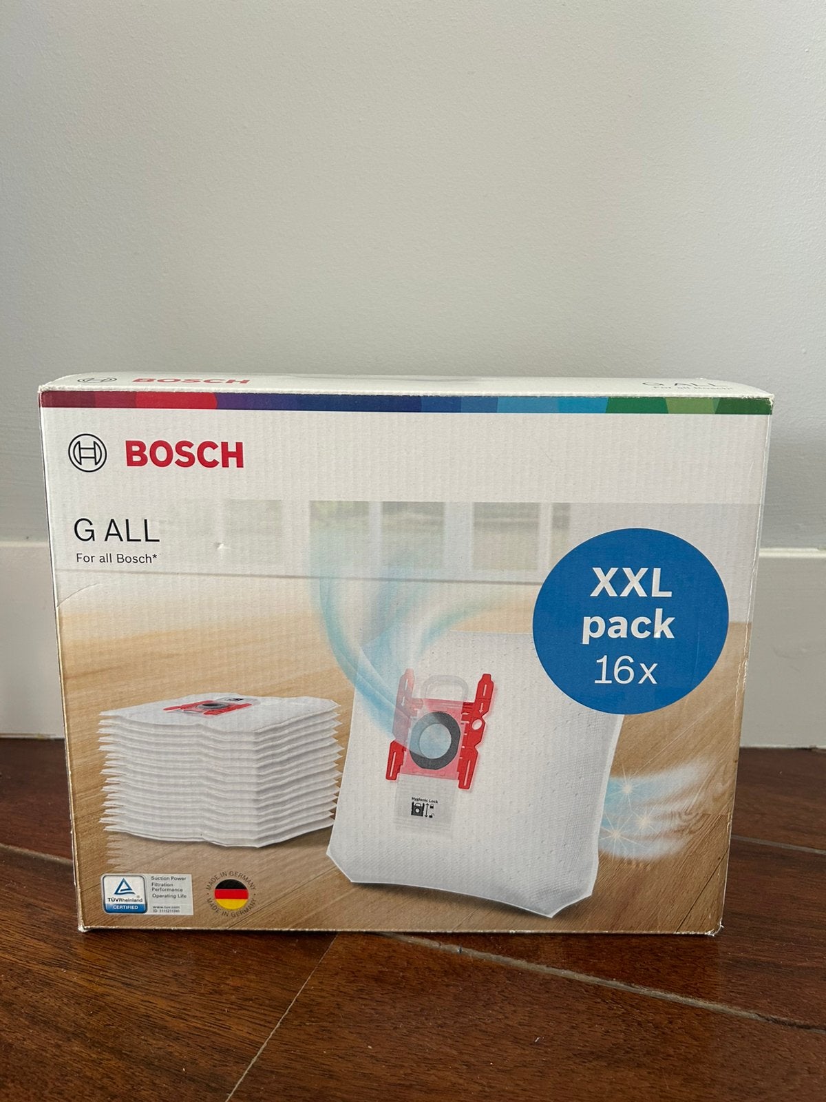 Bosch stofzuigerzakken, Ophalen, Nieuw
