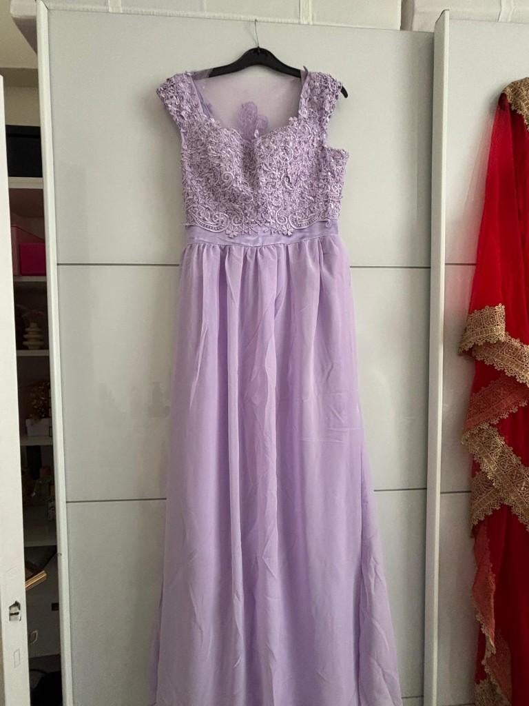 Robe de soirée lilas, Overige kleuren, Cocktailjurk, Zo goed als nieuw, Ophalen