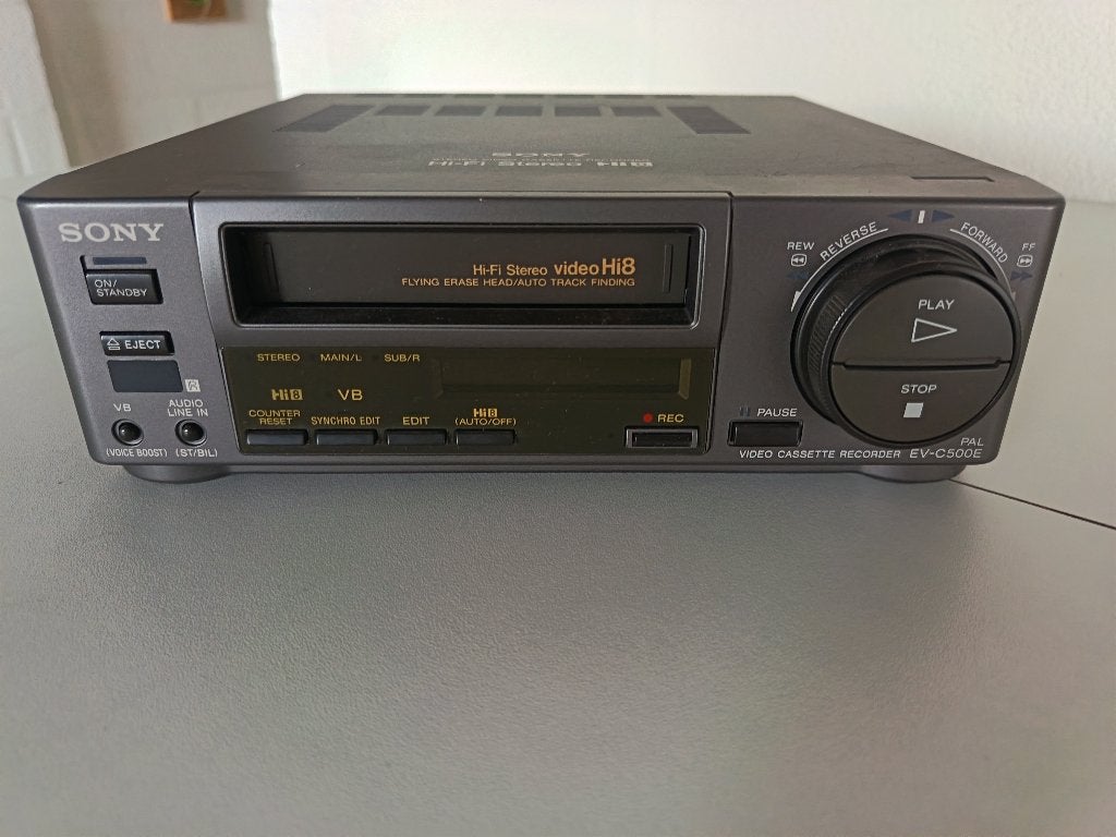 SONY Videorecorder Hi8 EV-C500E, Audio, Tv en Foto, Videospelers, Gebruikt, Overige typen, Ophalen