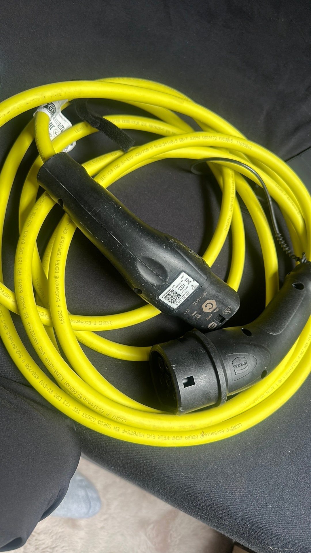 Auto laadkabel type 2 14kw, Ophalen, Zo goed als nieuw, Laadkabel