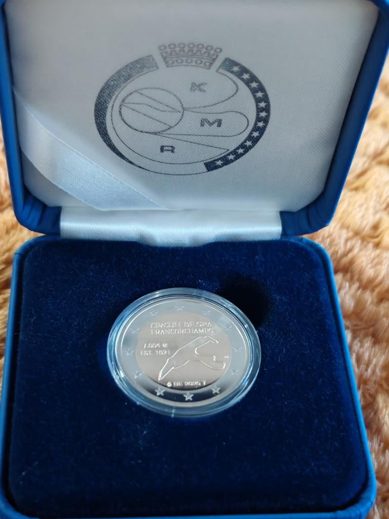 2 euro proof spa-francorchamps, Postzegels en Munten, Ophalen of Verzenden, 2 euro