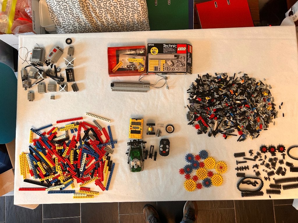 Gros lot lego TECHNIC / RXC 1.0, Spybotics, Mindstorm..., Enlèvement ou Envoi, Lego, Utilisé, Technic