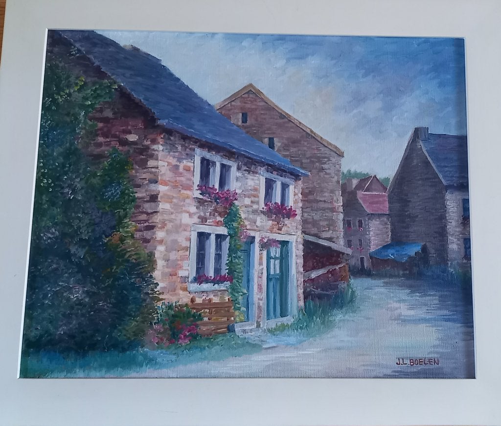 Peinture à l'huile, Enlèvement, Peinture à l'huile, Paysage