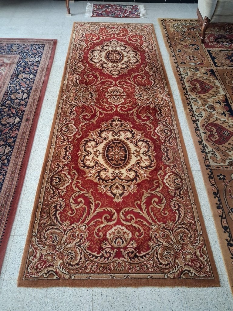 Tapijt 90x280 uit zuiver scheerwol, Ophalen, Gebruikt, 200 cm of meer, 50 tot 100 cm
