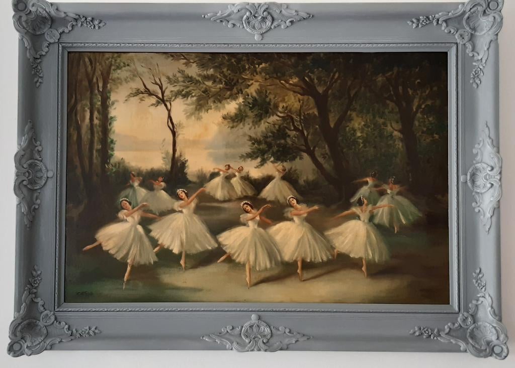 Schilderij R. Detrixhe, Antiek en Kunst, Kunst | Schilderijen | Klassiek, Ophalen