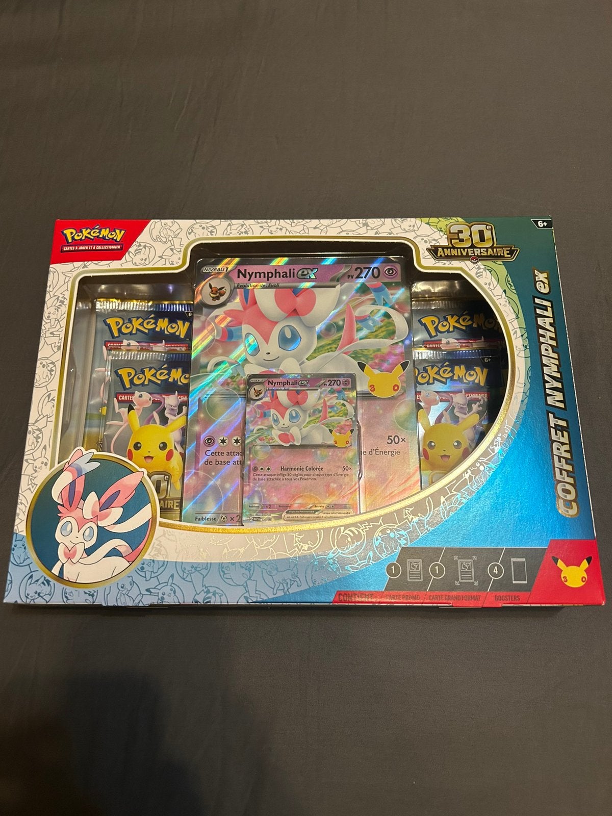 Coffret Nymphalie Pokemon 30 ans, Enlèvement, Neuf
