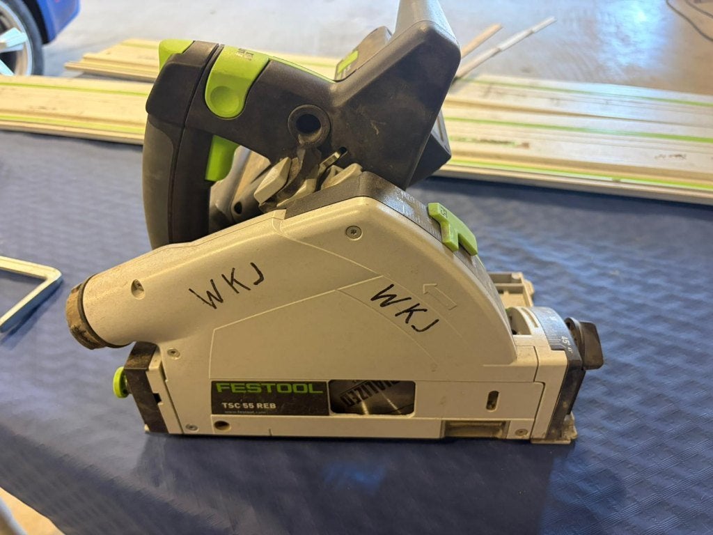 Festool TSC 55 KS Accu-invalcirkelzaag, Ophalen, Invalzaag, Festfool, Zo goed als nieuw