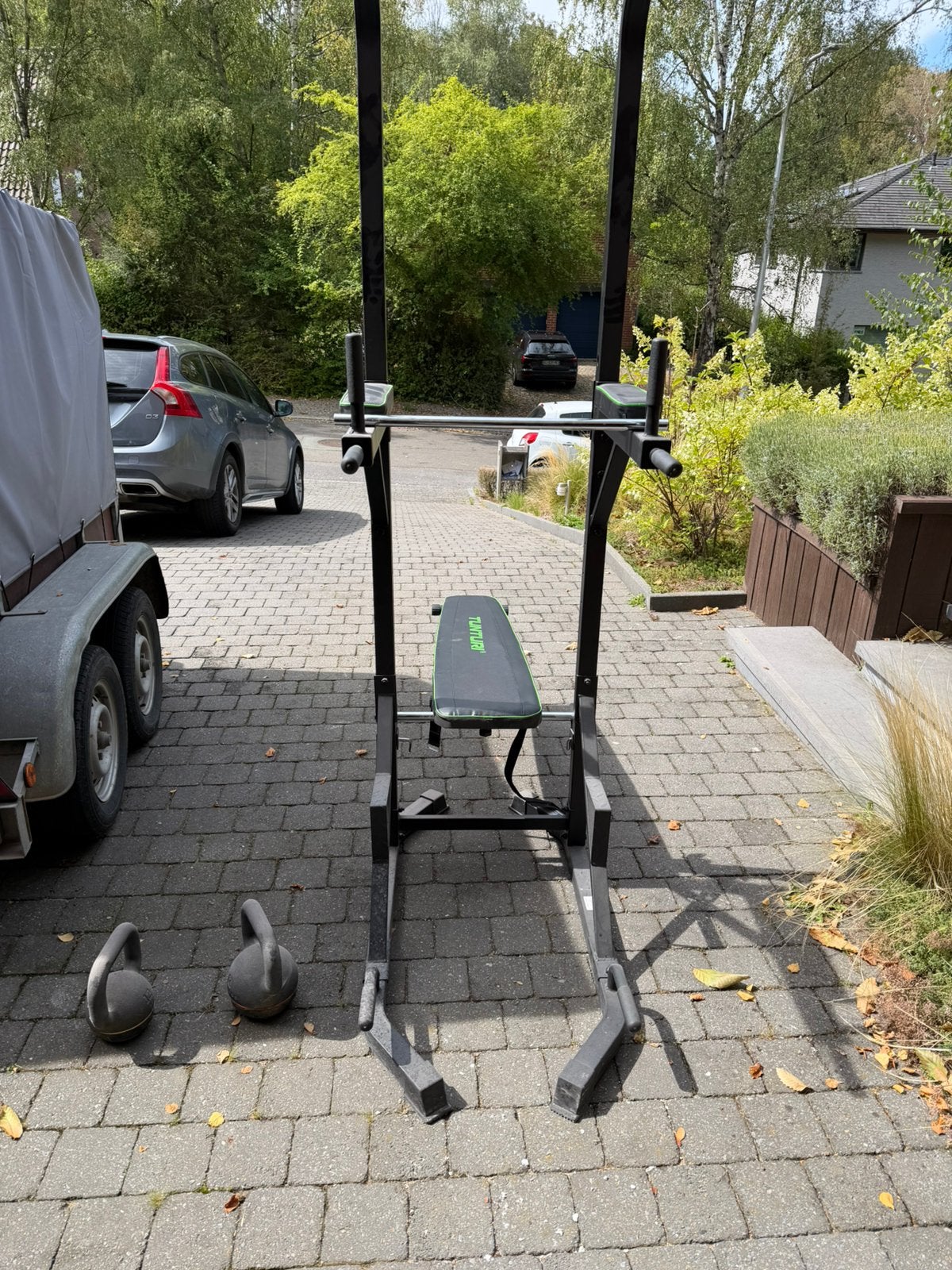 Appareils de fitness avec haltères, Enlèvement, Comme neuf