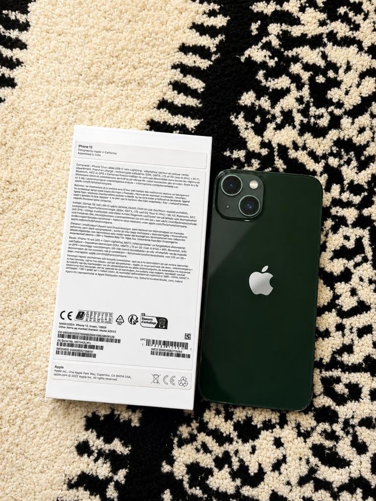 Iphone 13 128gb, Telecommunicatie, Mobiele telefoons | Hoesjes en Screenprotectors | Apple iPhone, Ophalen, Zo goed als nieuw