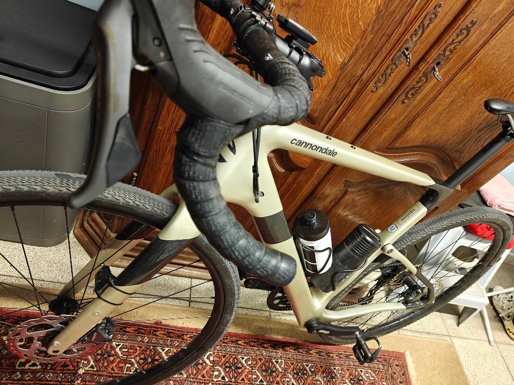 Cannondale Gravelbike Carbon Topstone 4 Shimano GRX810, 28 inch, Gebruikt, Vering, 10 tot 15 versnellingen