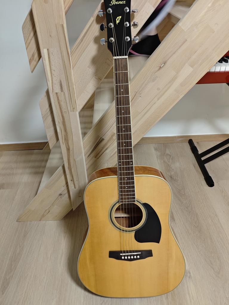 NEUF, Ibanez acoustique + housse et accessoires., Musique & Instruments, Instruments à corde | Guitares | Acoustiques, Neuf, Guitare Western ou Guitare Folk