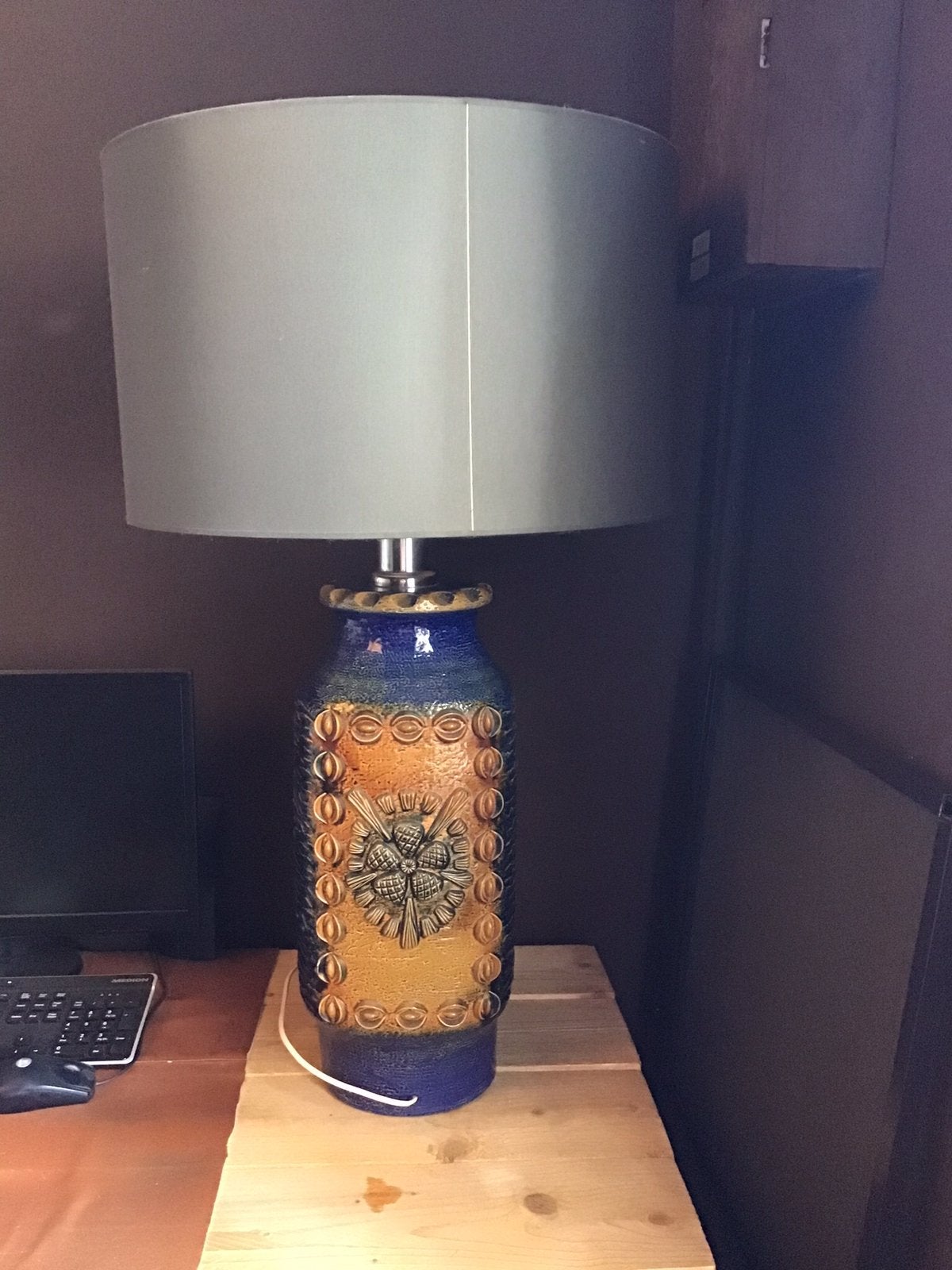 Retro lamp, Huis en Inrichting, Ophalen, Gebruikt