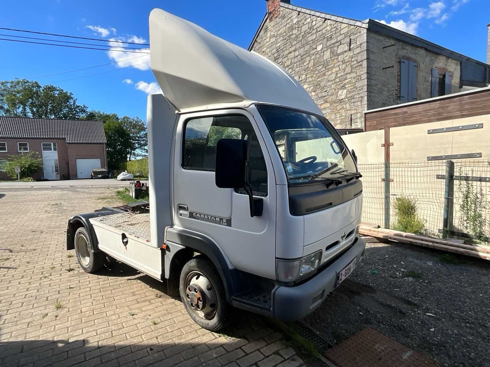 2005 Nissan Cabstar.E 120 Camion + Remorque Verdonk, Autos, Autres marques, Achat, Entreprise, Autres carburants