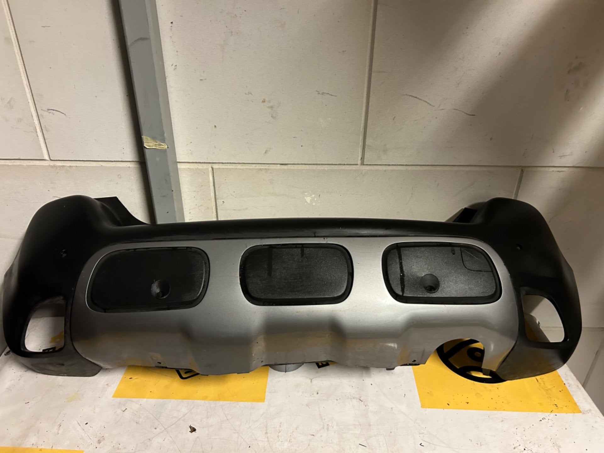 Citroen C3 Achterbumper 13489730 PDC Bumper, Gebruikt, Citroën, Stellantis N.V., Achter
