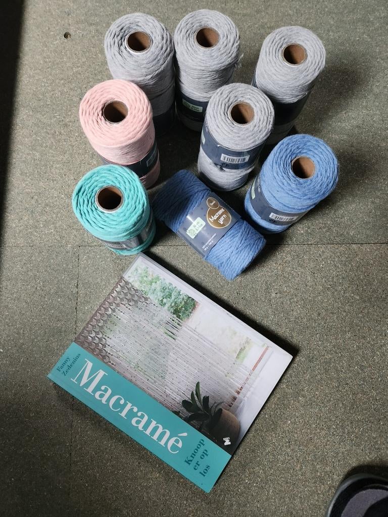 Macramé x8 + boek, Boeken, Ophalen
