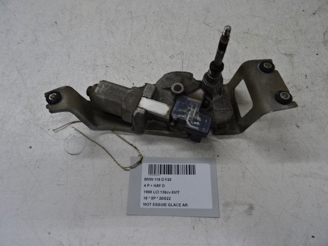MOTEUR ESSUIE-GLACE ARRIÈRE BMW 1 serie (F20) (7258532), Utilisé, BMW