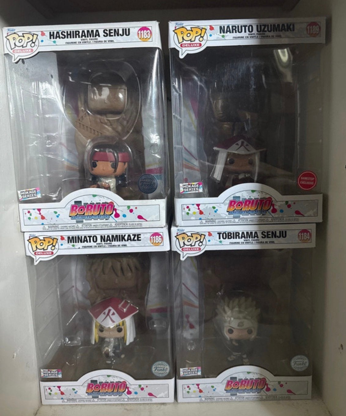 Pop hokage, Enlèvement, Comme neuf