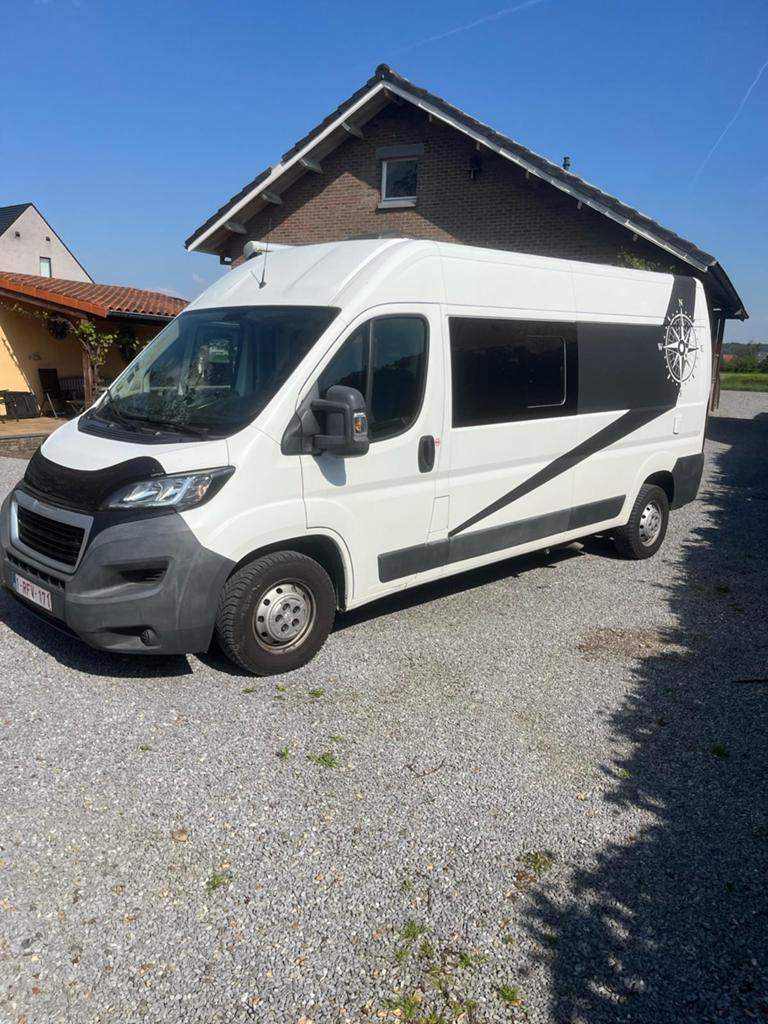 Peugeot Boxer Camper – Instapklaar – €27.900, Diesel, Tot en met 3, Luifel, Boiler