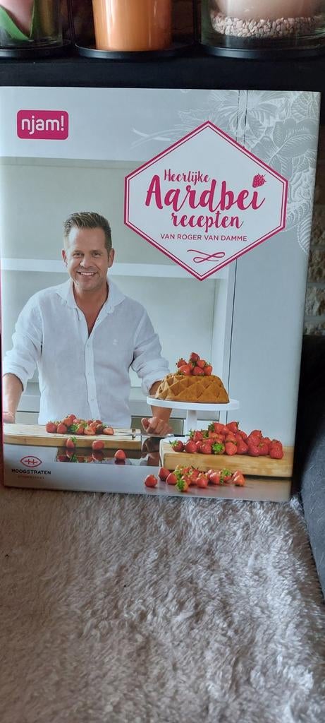 Heerlijke aardbeirecepten van Roger Van Damme, Boeken, Ophalen, Roger Van Damme