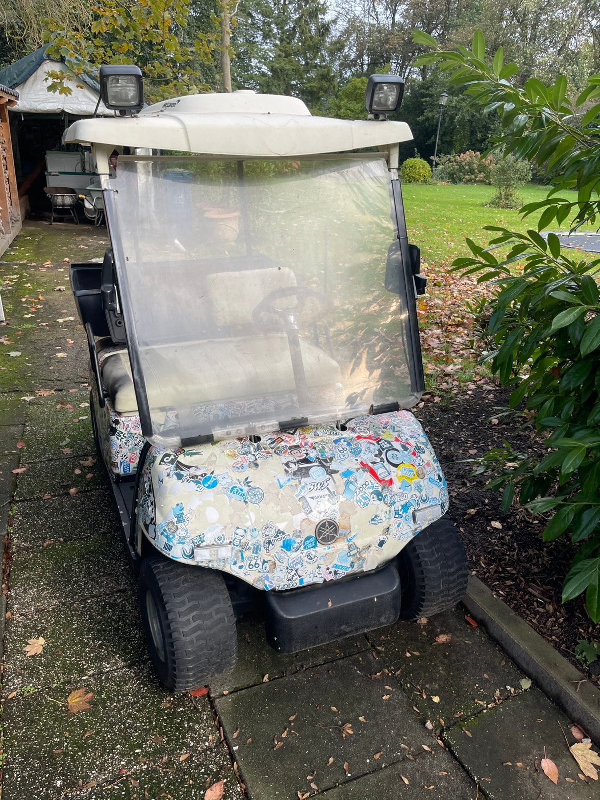 Golfcar golfkar accu yamaha golfwagen buggy clubcar ezgo, Enlèvement ou Envoi, Utilisé